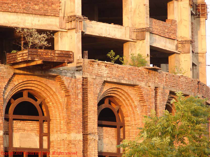 Vaivoda Vlad Stefan fotograf in Romania detaliu Biblioteca Nationala a Romaniei Splaiul Unirii 2007 Bucuresti