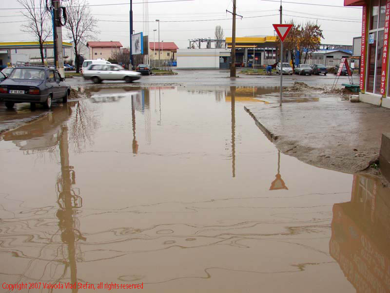 Vaivoda Vlad fotograf in Romania balta intersectia Mihai Bravu strada Vitejilor sector 3 Bucuresti 2007
