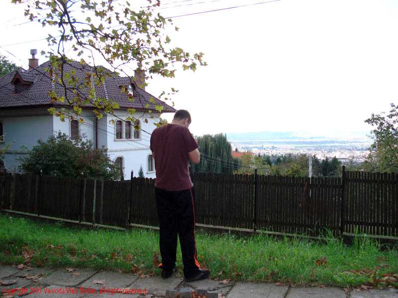 La platoul Cornest Tg Mures 2007 Vaivoda Vlad Stefan fotograf in Romania toamna
