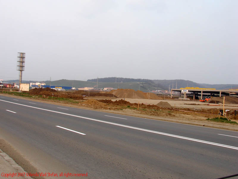 Vaivoda Vlad fotograf in Romania sosea constructii promenada mall lucrari amenajare inaugurare Panorama strada Gheorghe Doja E60 poza 1