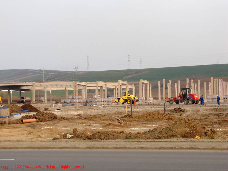 Vaivoda Vlad fotograf in Romania sosea constructii promenada mall lucrari amenajare inaugurare strada Gheorghe Doja E60 poza 4 baumax