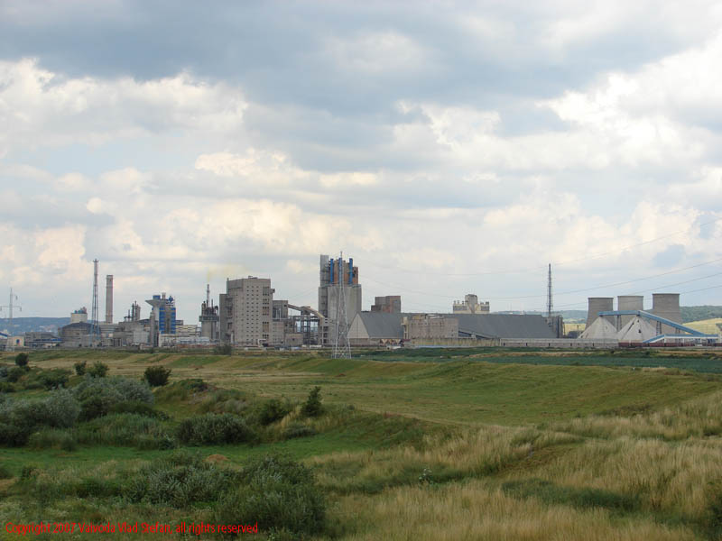 Vaivoda Vlad fotograf in Romania ingrasaminte chimice industrie industrial complex Cristesti Mures combinatul Azomures 2007