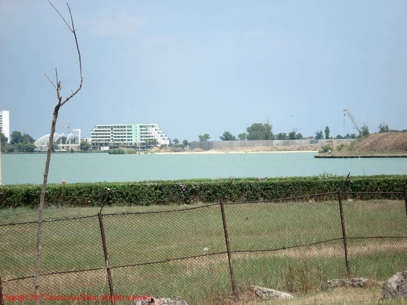 Vaivoda Vlad fotograf in Romania lacul tabacariei lac Panorama Microrezervatia spre Mamaia Constanta 2007 poza 2