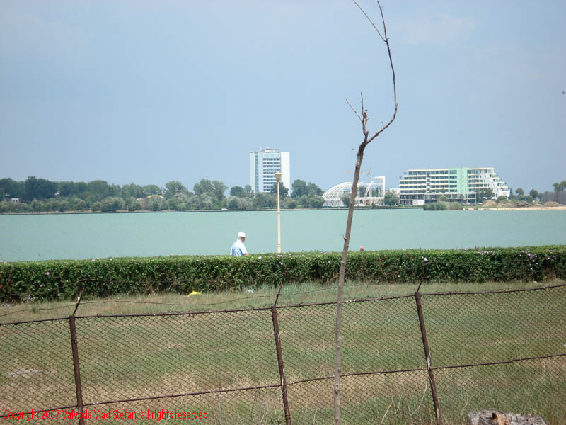 Vaivoda Vlad fotograf in Romania lacul tabacariei lac Panorama Microrezervatia spre Mamaia Constanta 2007 poza 3