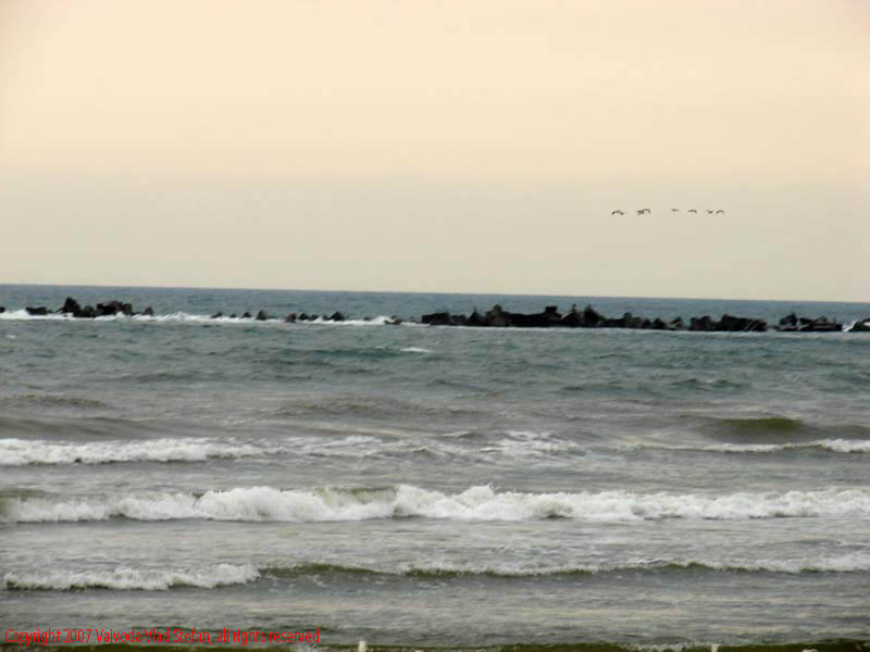 Marea Neagra Mamaia 2007 Vaivoda Vlad fotograf in Romania val valuri albastru agrement turism turist litoral vara plaja soare cald baie constanta apa reflexii acvatic marin mal orizont