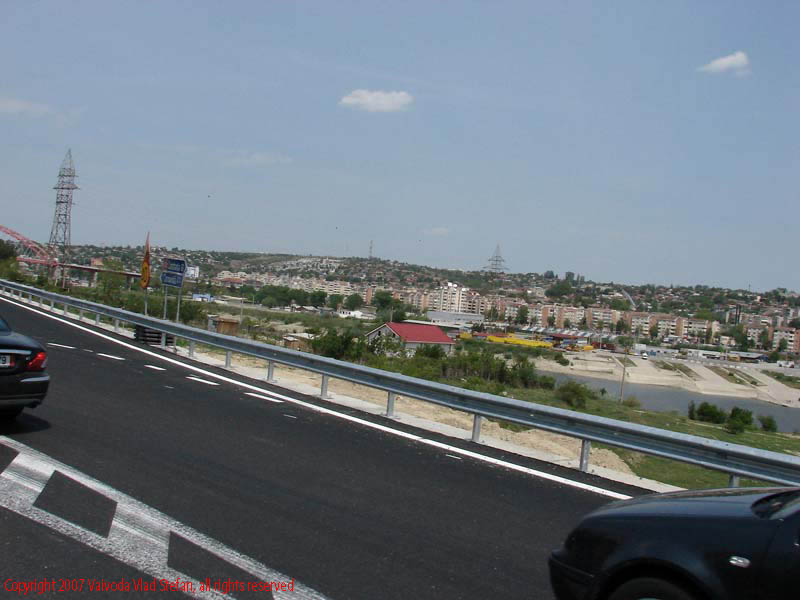 Vaivoda Vlad fotograf in Romania drum european national sosea sosele excursie calatorie calator voiaj masina automobil condus sofat soferie circula circulatie daewoo matiz autostrada autostrazi rutier panorama Cernavoda 2007