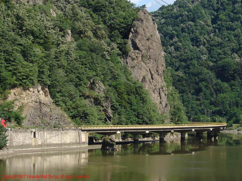 Vaivoda Vlad fotograf in Romania drum european national sosea sosele excursie calatorie calator voiaj masina automobil condus sofat soferie circula circulatie daewoo matiz autostrada autostrazi rutier trafic E81 DN7 Viaduct E81 DN7 Valea Oltului 2007